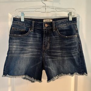 Bke denim shorts size 27 from buckle